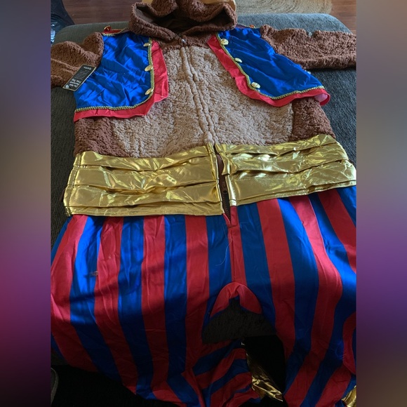 MENS CLAPPING MONKEY COSTUME - Picture 4 of 11
